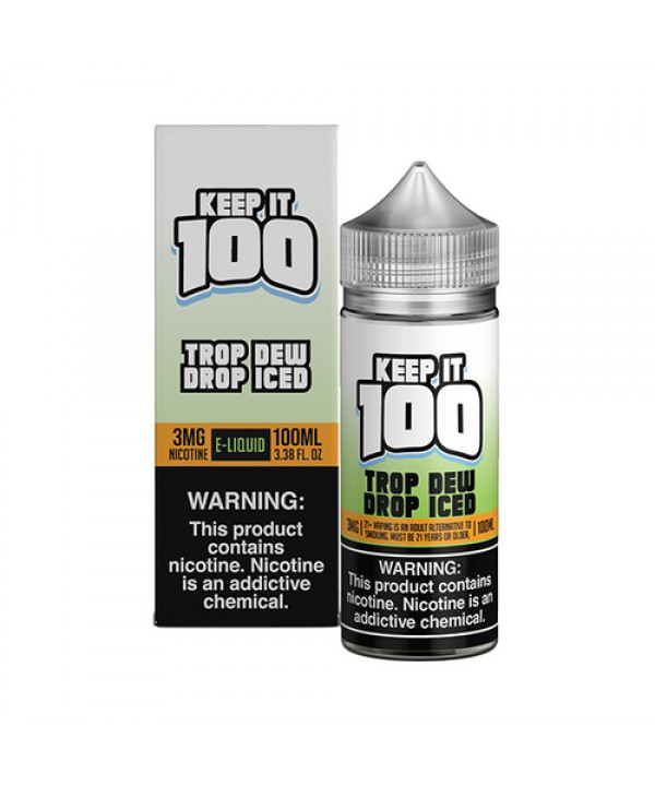 Trop Dew Drop Iced by Keep It 100 Tobacco-Free Nic...