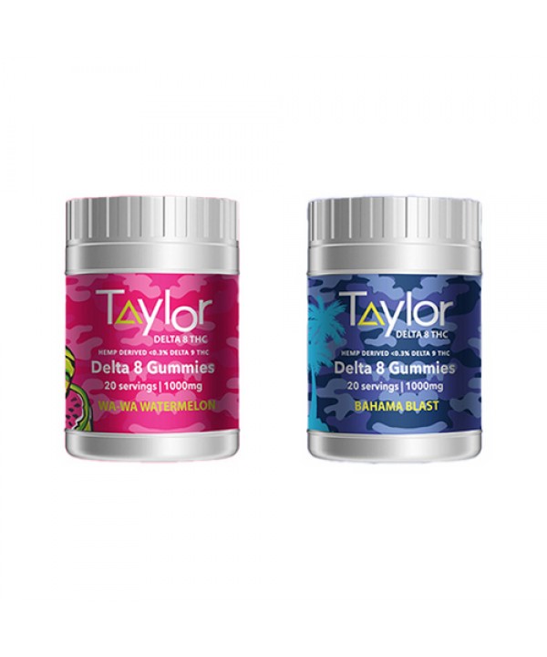 Taylor – D8 + D9 Gummies | 20pc | 1000mg