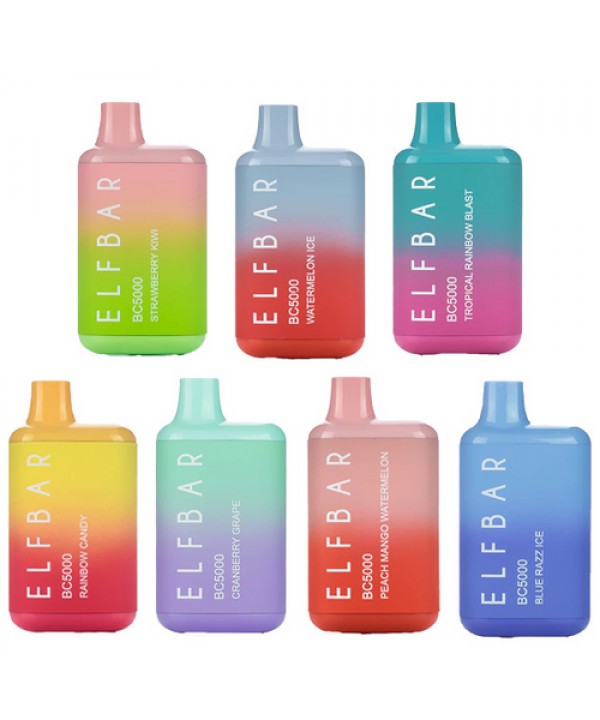 Elf Bar BC5000 Disposable | 5000 Puffs |13mL | 0%