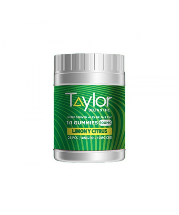 Taylor – CBD + D9 Gummies | 25pc | 500mg