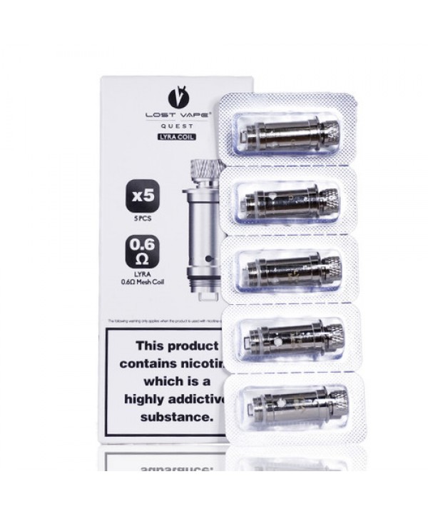 Lost Vape Lyra Replacement Coils (5-Pack)