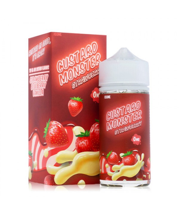 Strawberry Custard By Custard Monster E-Liquid