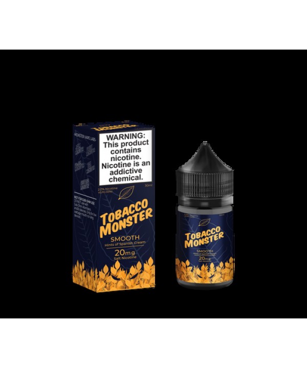Smooth by Tobacco Monster Salt E-liquid Smooth by Tobacco Monster Salt E-liquid