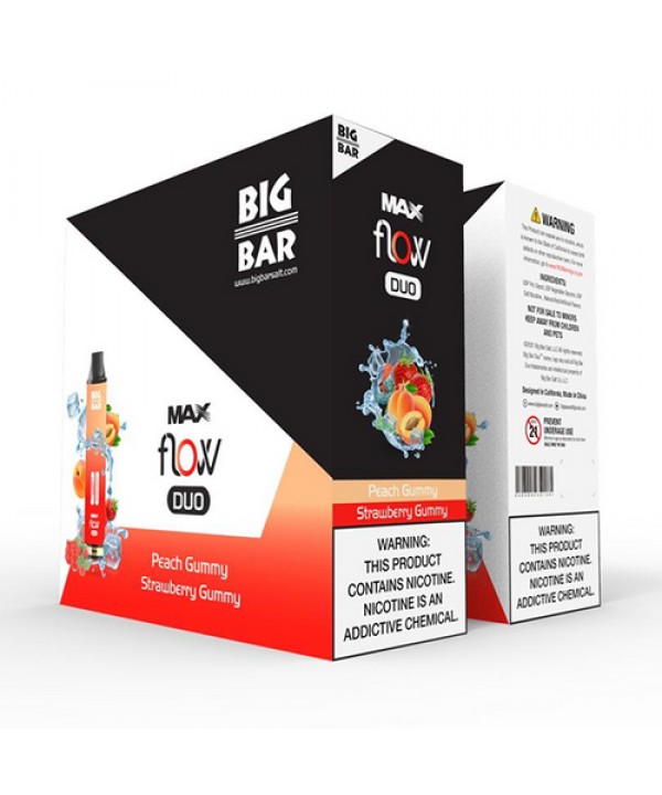 Big Bar MAX FLOW DUO Disposable | 4000 Puffs | 12m...