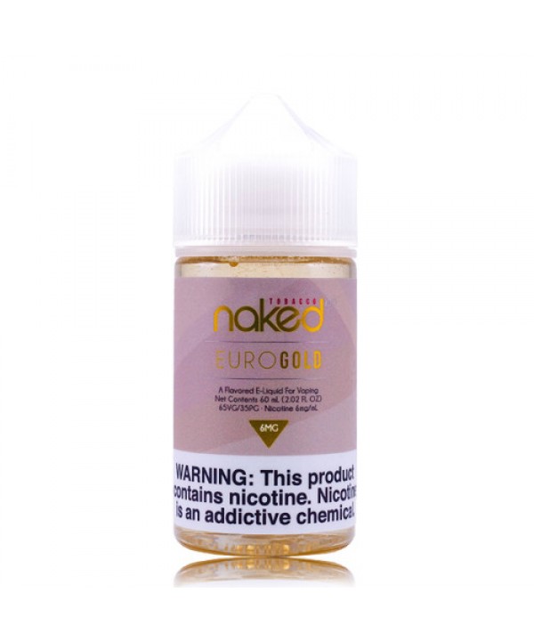 Euro Gold by Naked 100 Tobacco E-Liquid