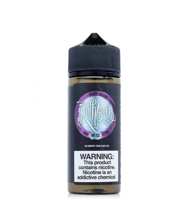 Grape Drank On Ice by Ruthless E-liquid (120mL) Grape Drank On Ice by Ruthless E-liquid (120mL)
