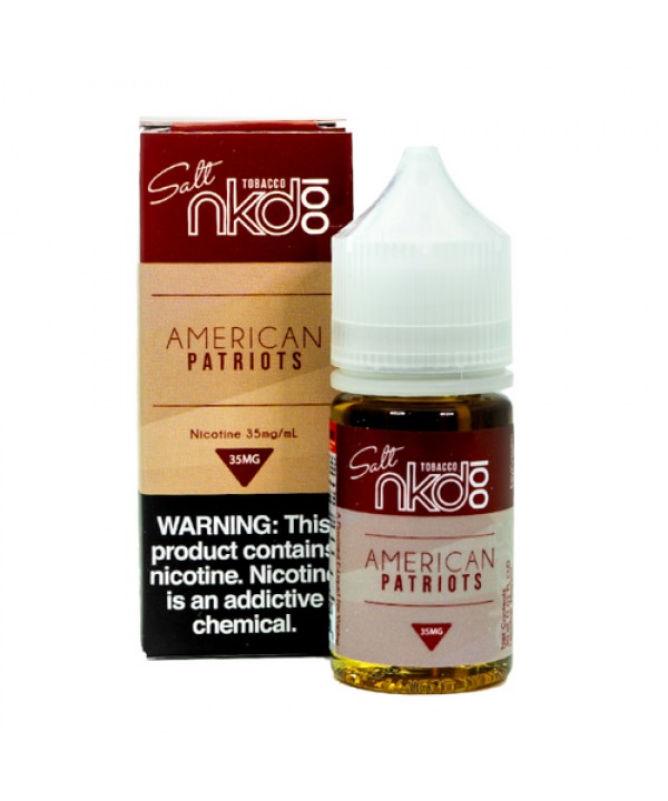 American Patriots by NKD 100 Salt E-Liquid