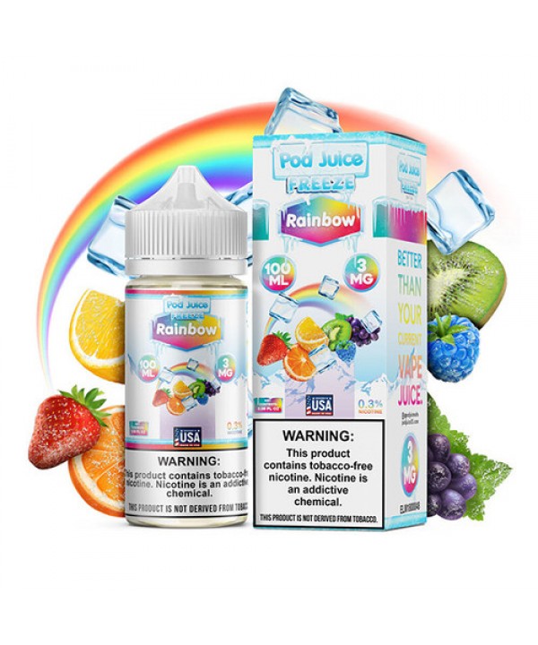 Rainbow Freeze by Pod Juice Series 100mL