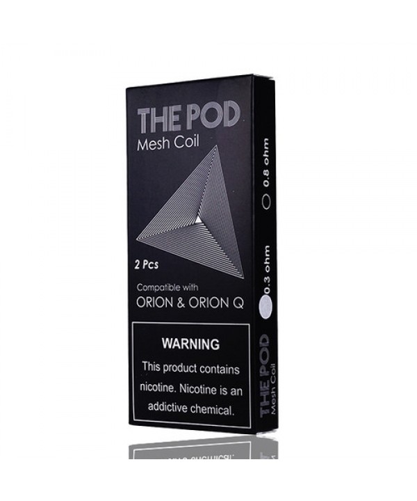 IQS The Pod Replacement Mesh Orion Pods (2-Pack) (Compatible With Orion DNA & Orion Q)
