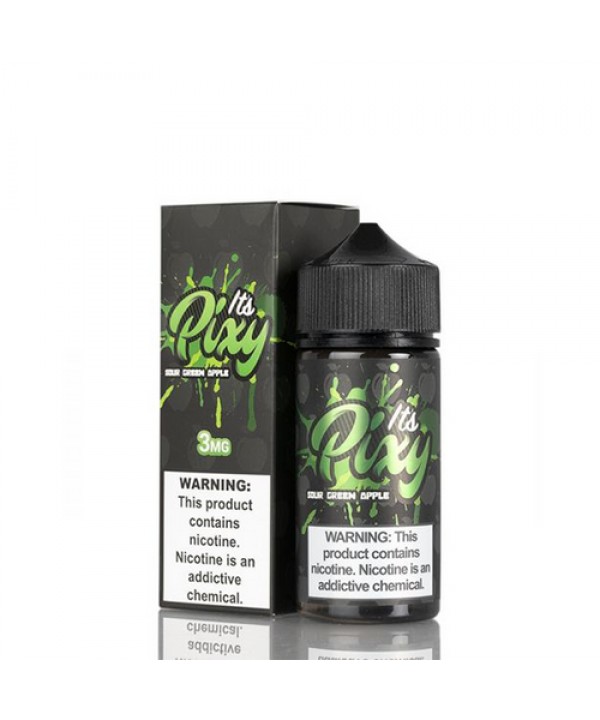 Sour Green Apple By It's Pixy E-Liquid