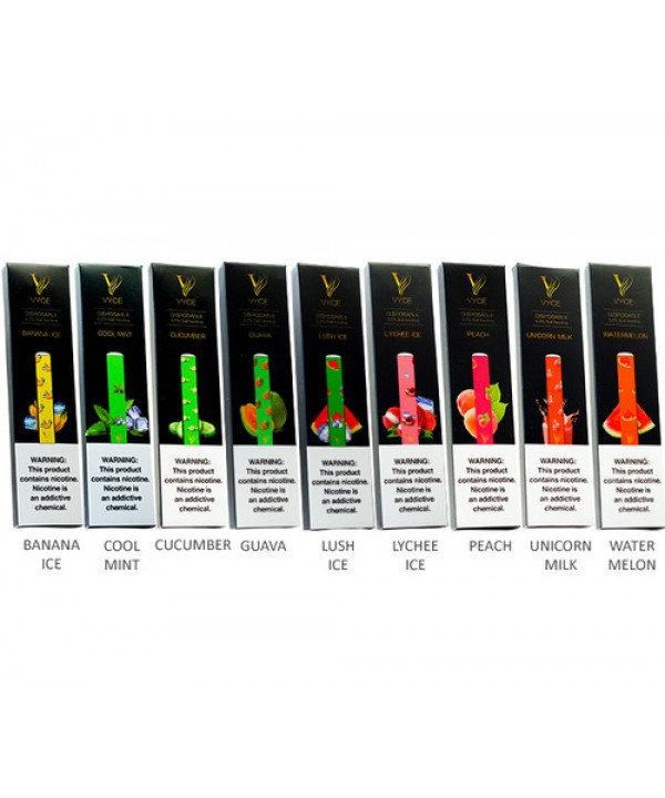 Vyce Disposable E-Cigs 5% Nicotine | 250 Puffs