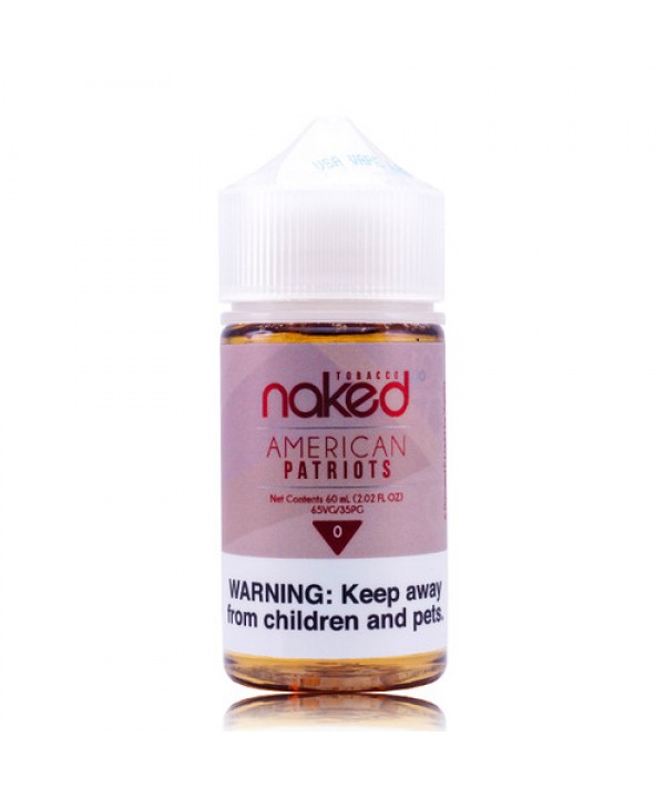American Patriots by Naked 100 Tobacco E-Liquid