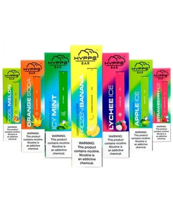 Hyppe Bar  Disposable E-Cigs | 300 Puffs